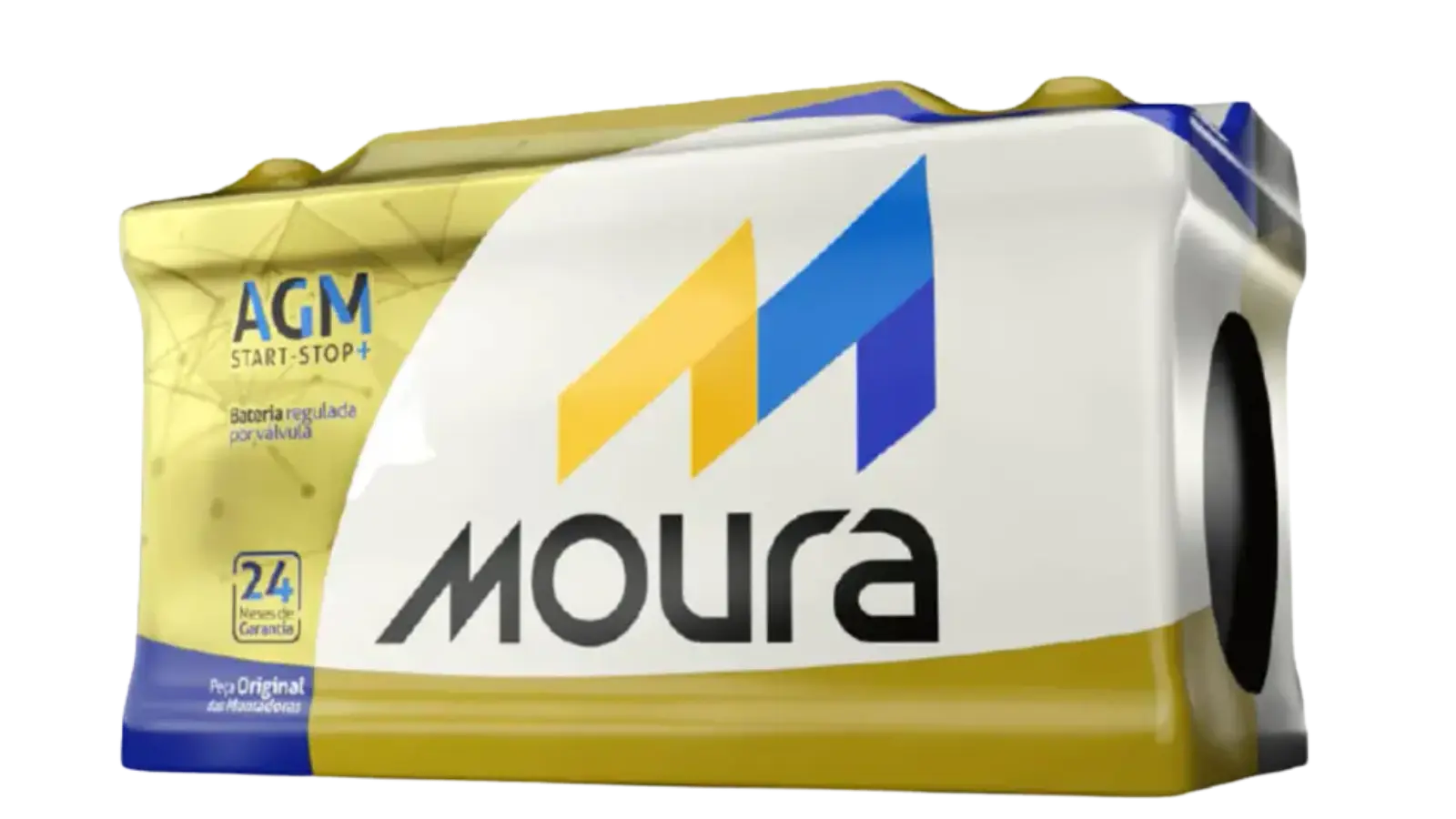 Bateria Moura AGM Start-Stop em Cascavel