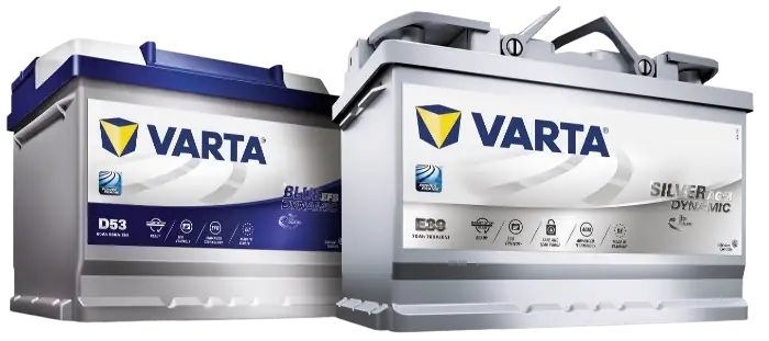 Baterias Varta convencionais